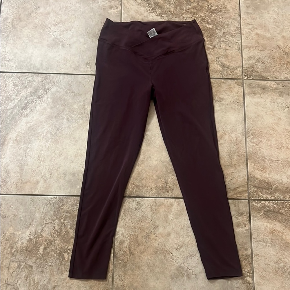 Dark Brown High-Waisted Leggings